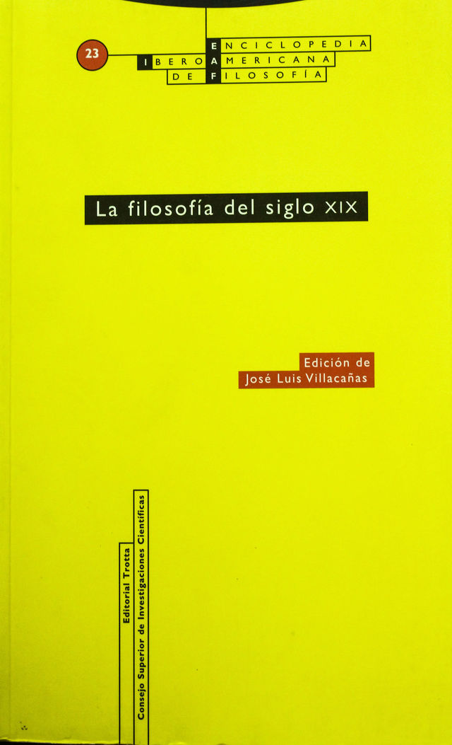 LA FILOSOFIA DEL SIGLO XIX