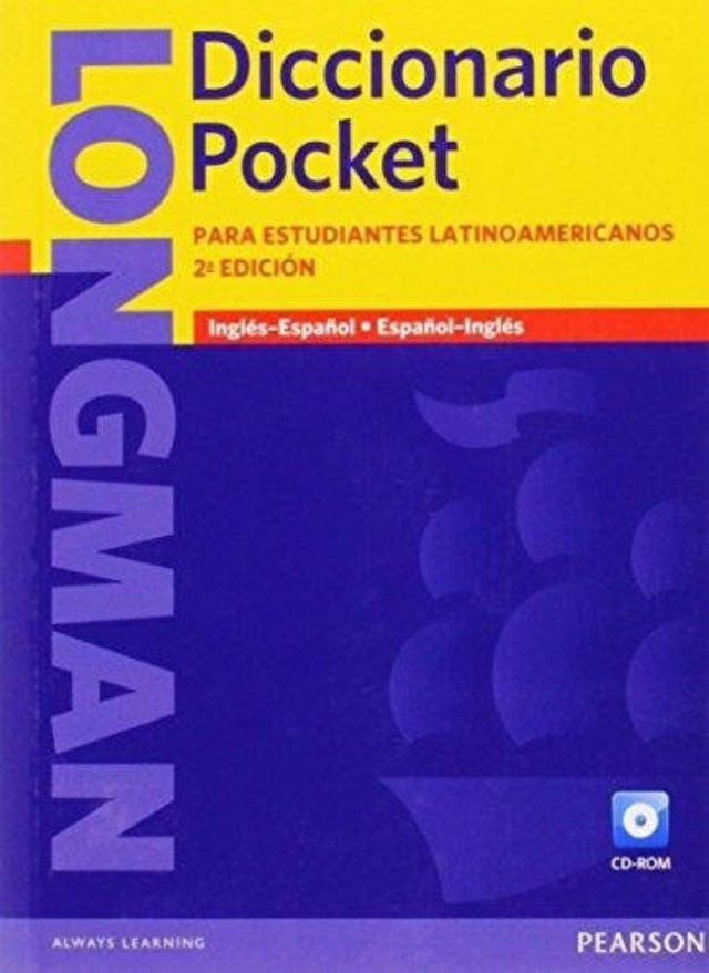 DICCIONARIO POCKET INGLES ESPAÑOL LONGMAN + CDROM